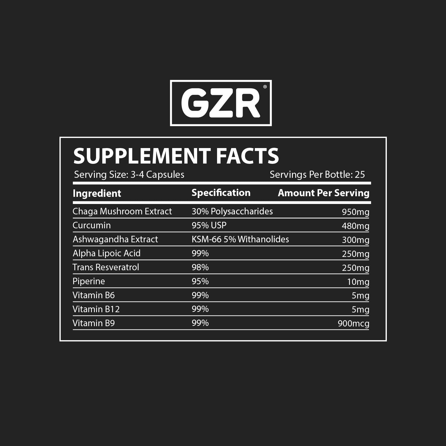 Cleanse Capsules - GZR