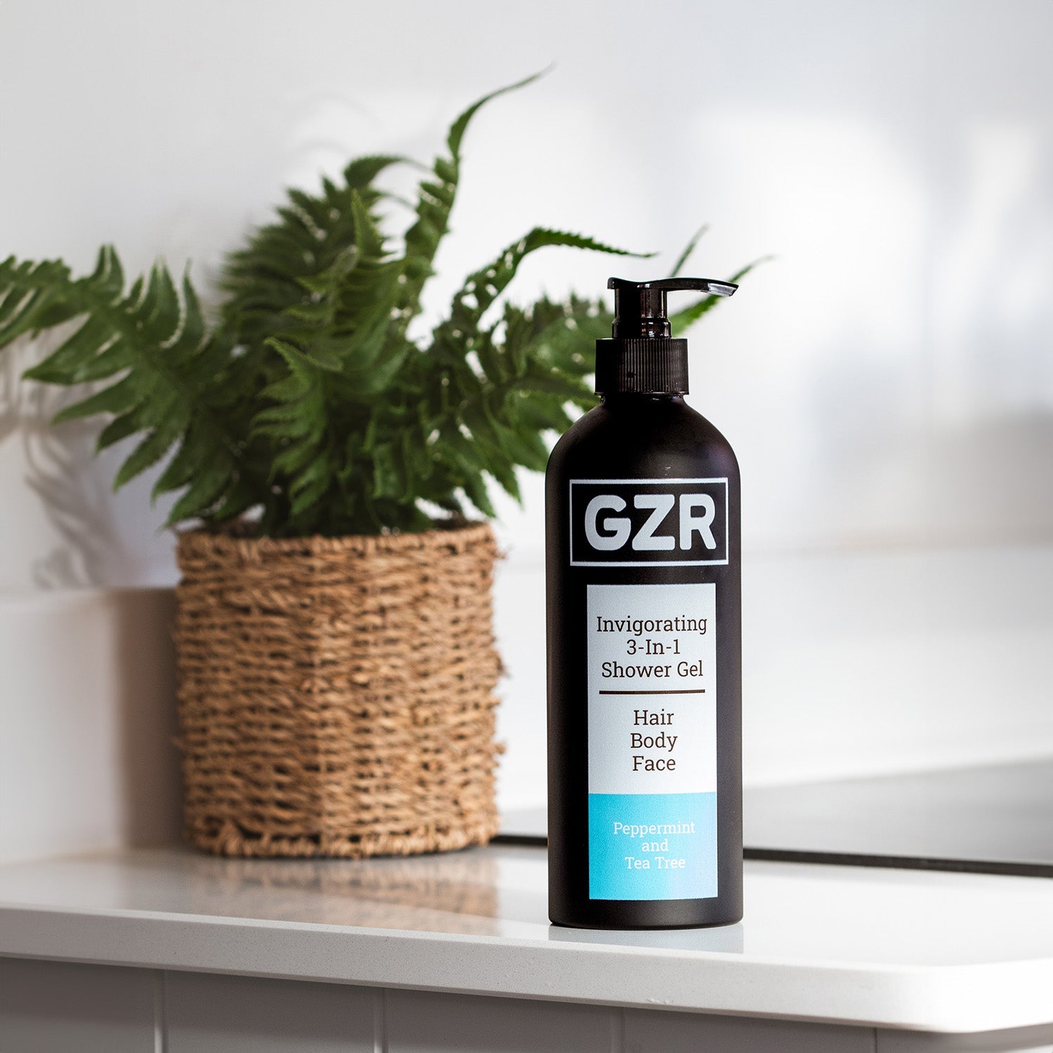 Invigorating 3 - In - 1 Shower Gel, 500ml - GZR