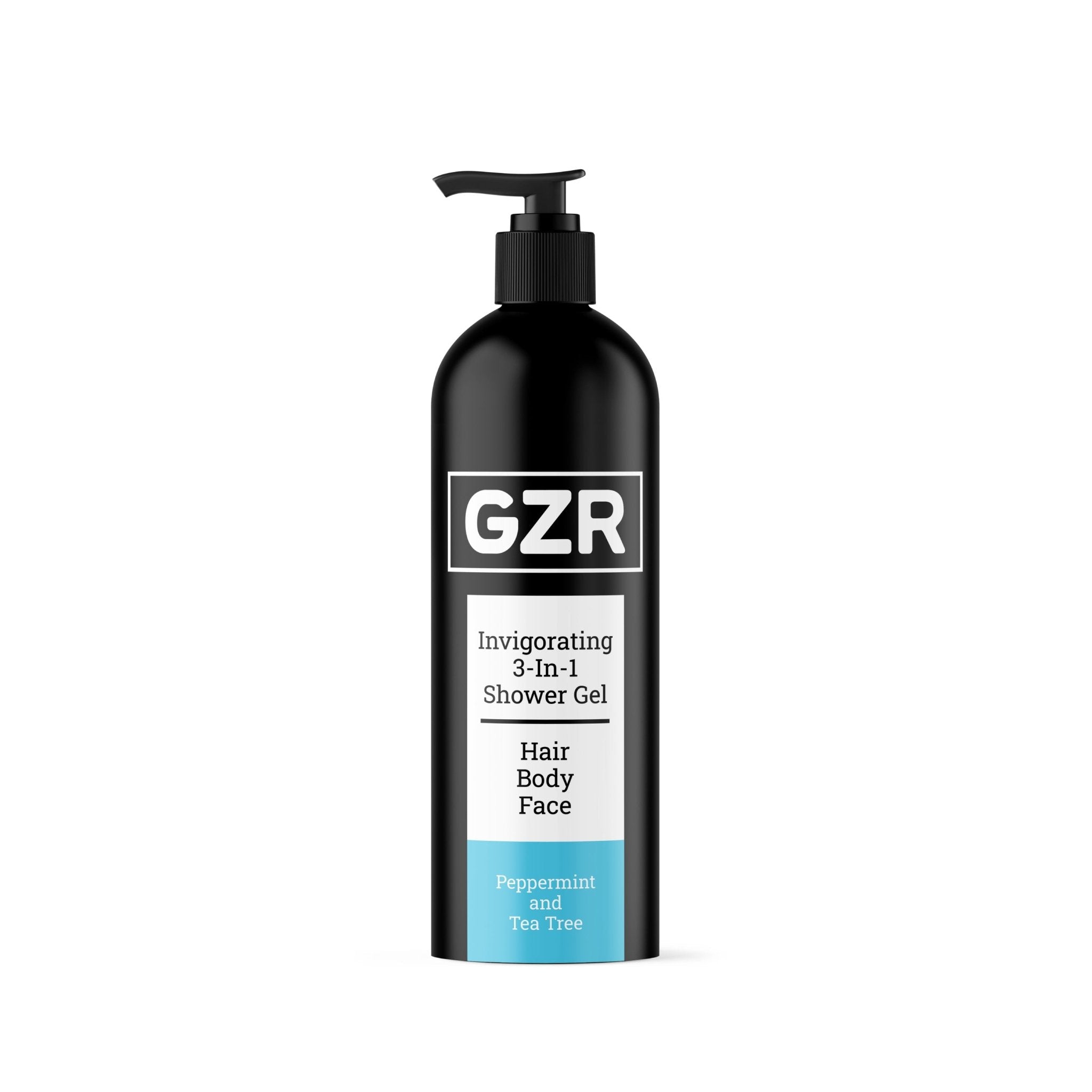 Invigorating 3-In-1 Shower Gel, 500ml - GZR